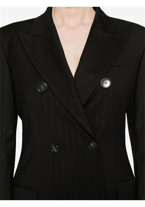 Black pinstripe blazer The Andaman - women THE ANDAMANE | TM163031BTNP244BLK